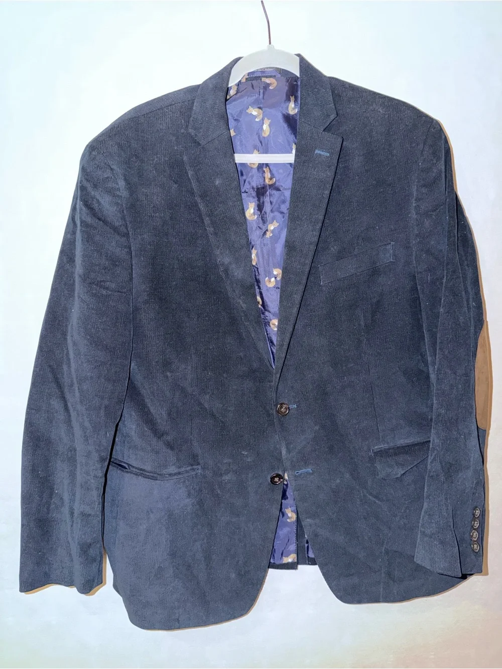 Ralph Lauren Men's Dark Navy Corduroy Sport Coat